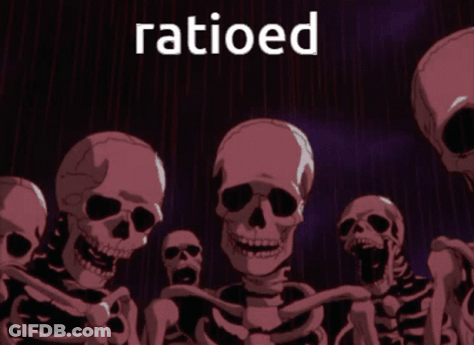 Circling Skeleton Shadow Meme GIF