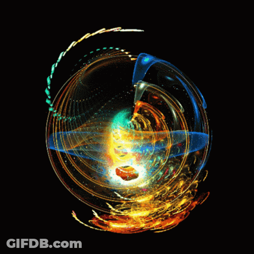 Circular Motion Fractal GIF