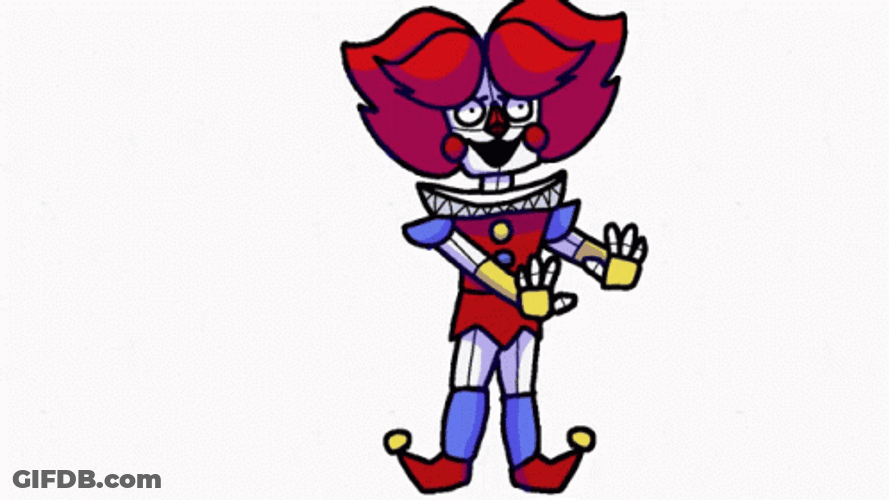 Circus Baby Spooky Month Dance GIF