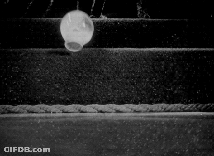 Citizen Kane Broken Snow Globe GIF