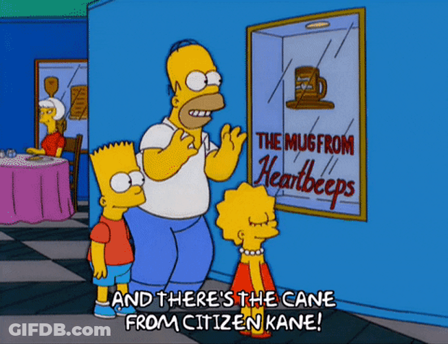 Citizen Kane Homer Simpson GIF