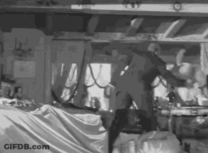 Citizen Kane Table Flip GIF