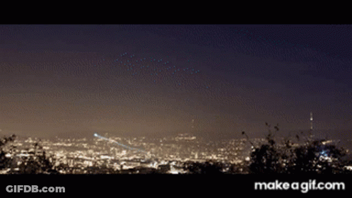 City At Night Make A Gif.com GIF