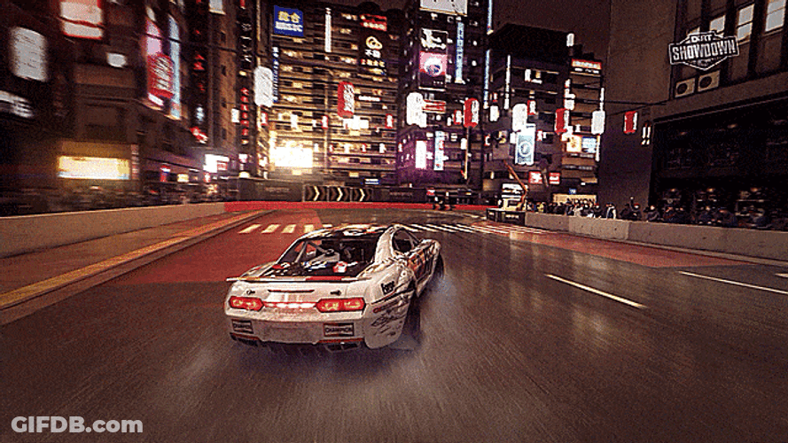 City Dirt Showdown White Double Turbo GIF