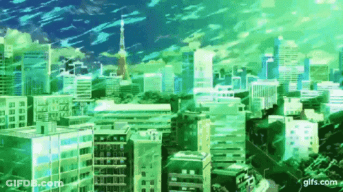 City Painting With Gifs.com Visible GIF