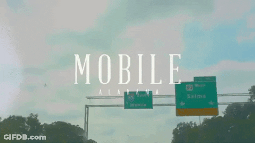 City Signage In Mobile Alabama GIF