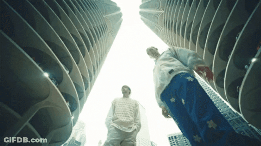 Cityscape Camera Upside Down GIF