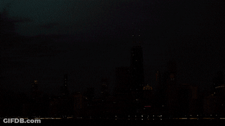 Cityscape Dawn To Sunrise GIF