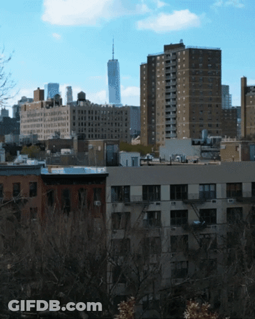 Cityscape Slow Motion Video GIF