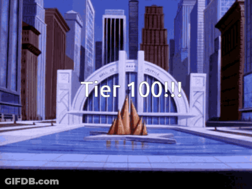 Cityscape With Tier 100 GIF