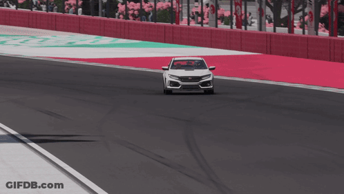 Civic No Traction Control Car GIF