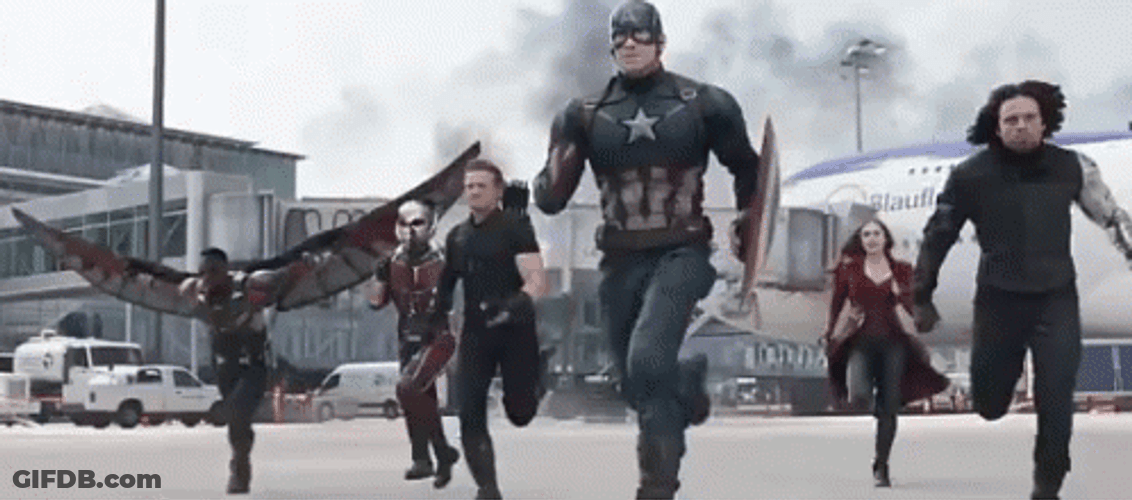 Civil War Avengers Time GIF