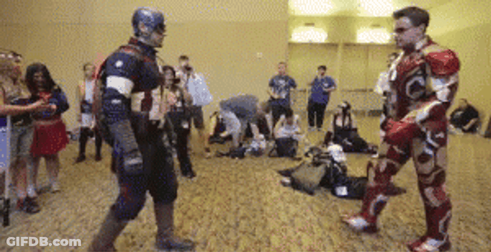 Civil War Live Audience GIF