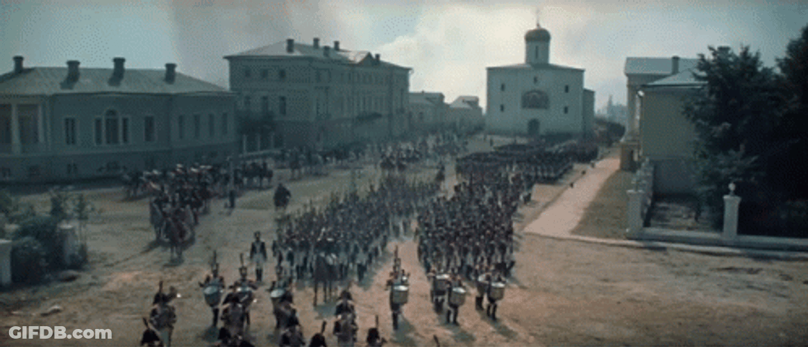 Civil War Soldiers Living The Palace GIF