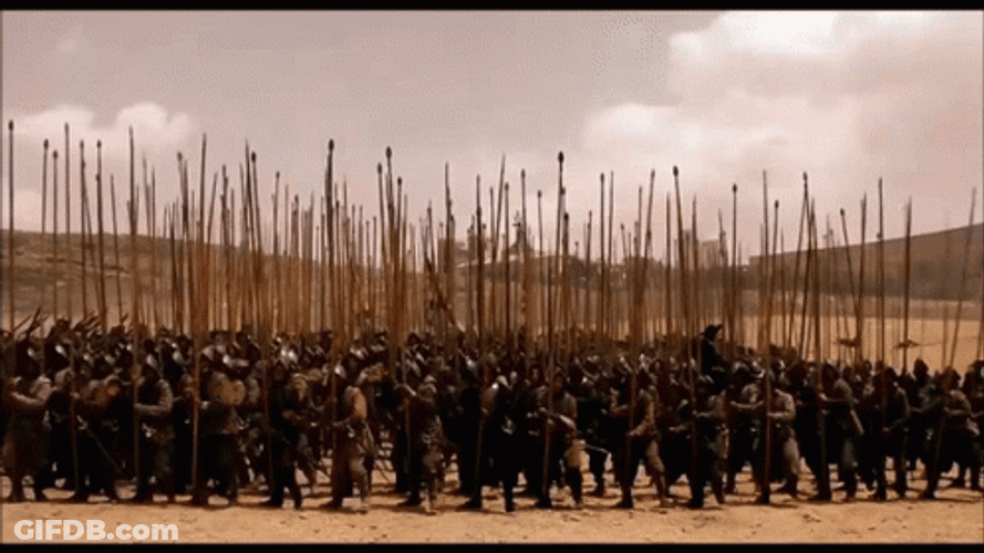 Civil War Soldiers Positions GIF