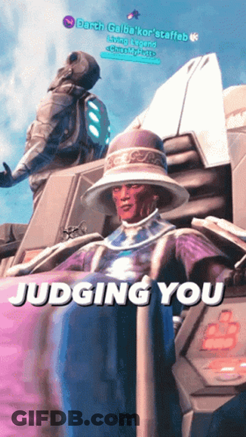 Civilian With A Cat Judging GIF