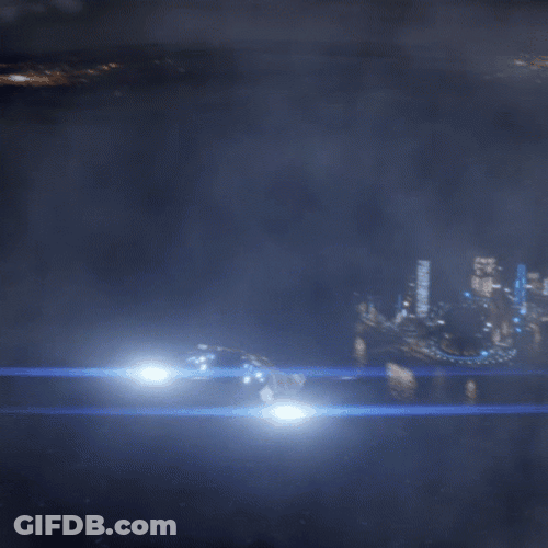 Civilization Beyond Earth Car Flying Over Building GIF