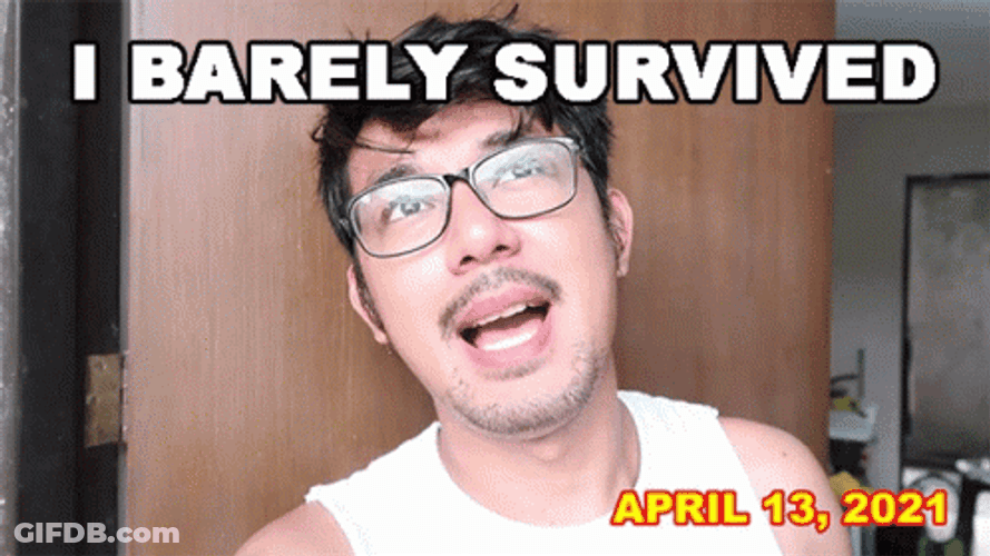 Cj Estrada Barely Survived GIF