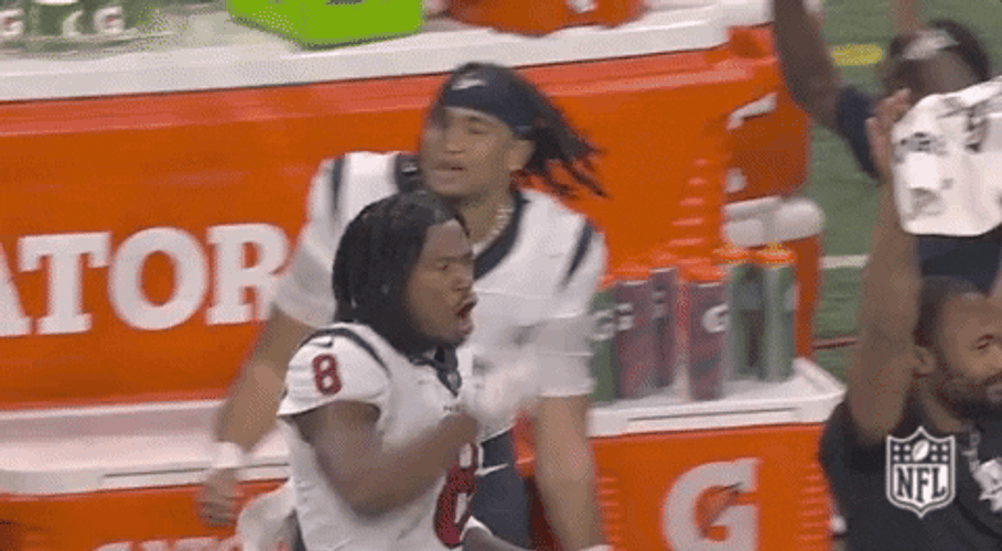 Cj Stroud Emotional Hug GIF