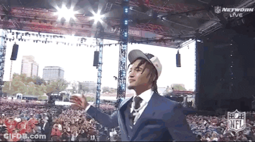Cj Stroud Nfl Draft Hug GIF