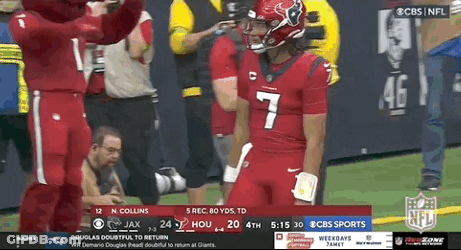 Cj Stroud Walking Running GIF