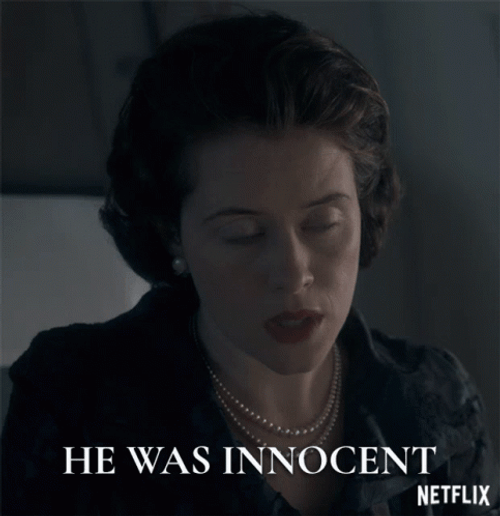 Claire Foy He Was Innocent GIF
