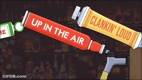 Clankin Loud Tube Poured From Tap GIF