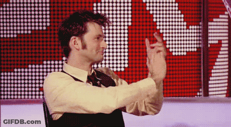 Clap David Tennant GIF