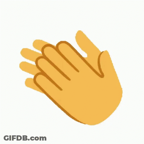 Clap Emoji Animation GIF