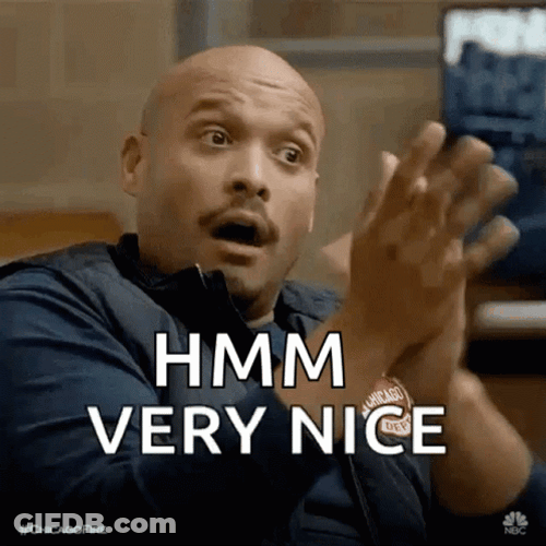 Clap Hmm Very Nice GIF