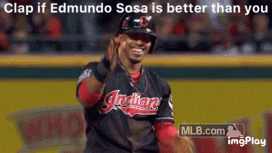 Clap If Edmundo Sosa Is Better Lindor GIF