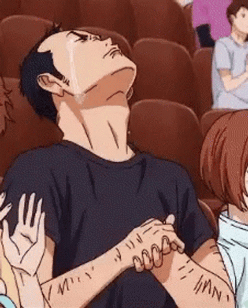 Clapping Animated Man Happy Tears GIF