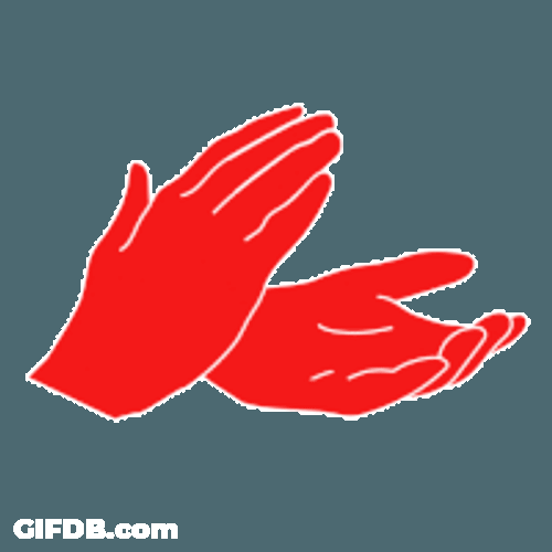 Clapping Applause Sticker GIF