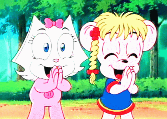 Clapping Baby Kitty Mimi GIF
