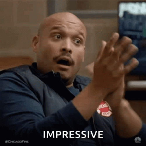 Clapping Hands While Nodding Impressive GIF