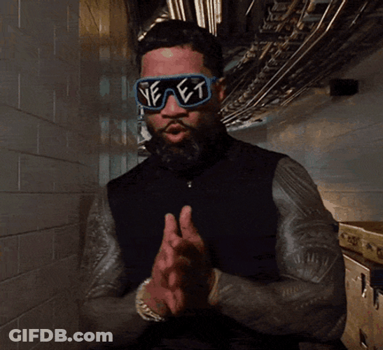 Clapping Jey Uso Feeling Excited GIF