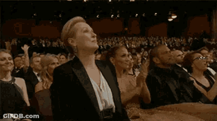 Clapping Pointing GIF