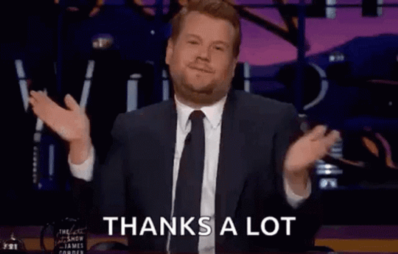 Clapping Thanks A Lot GIF