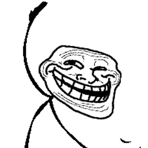 Clapping Troll Face Meme GIF