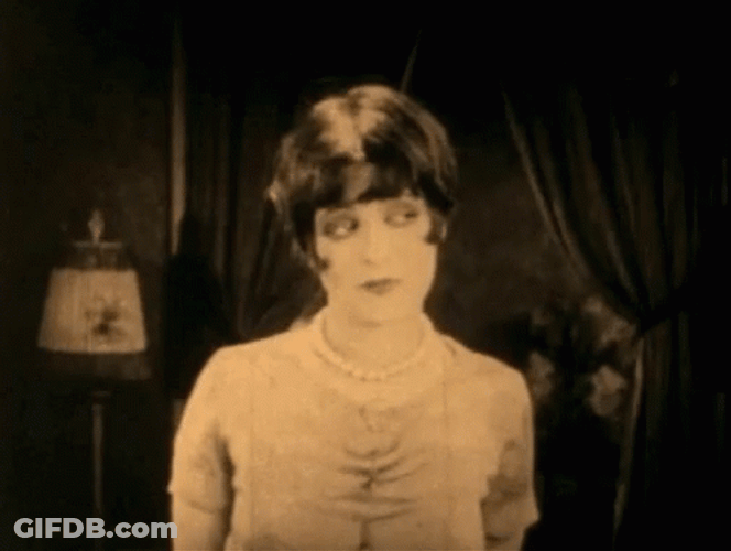 Clara Bow Being Silly GIF