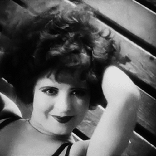 Clara Bow Seductive Smile GIF