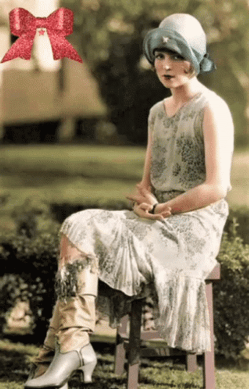 Clara Bow Staring GIF