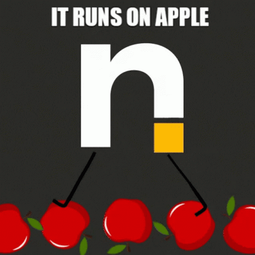 Clarabot Runs On Apple GIF