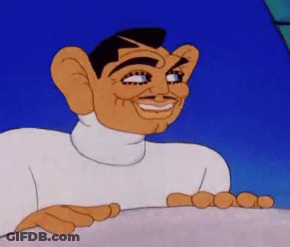 Clark Gable Flapping His Ears Looney Tunes GIF