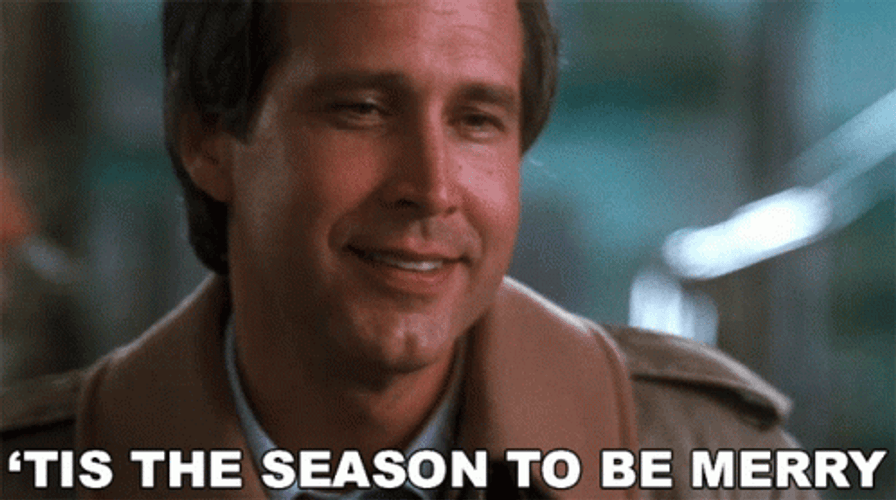 Clark Griswold Tis The Season To Be Merry GIF