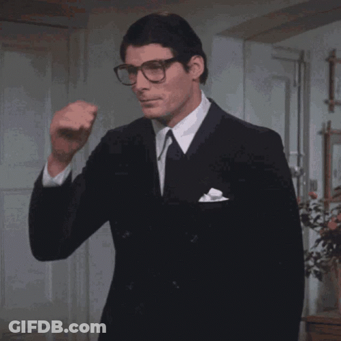 Clark Kent Superman GIF
