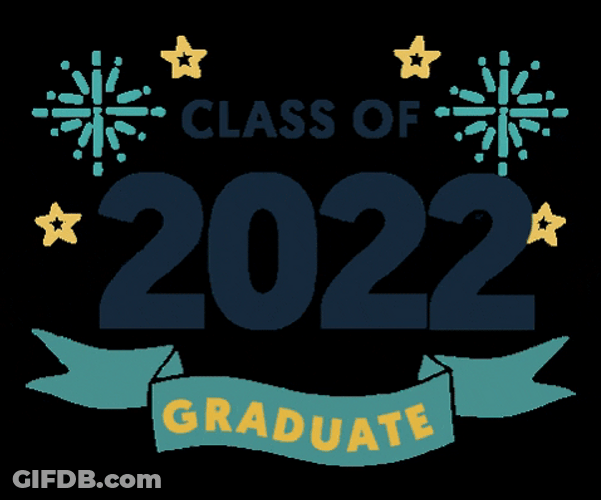 Class Of 2022 Graduate GIF