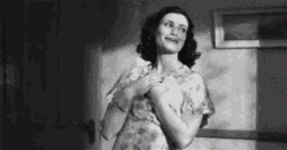 Classic Actress Faint On The Floor GIF