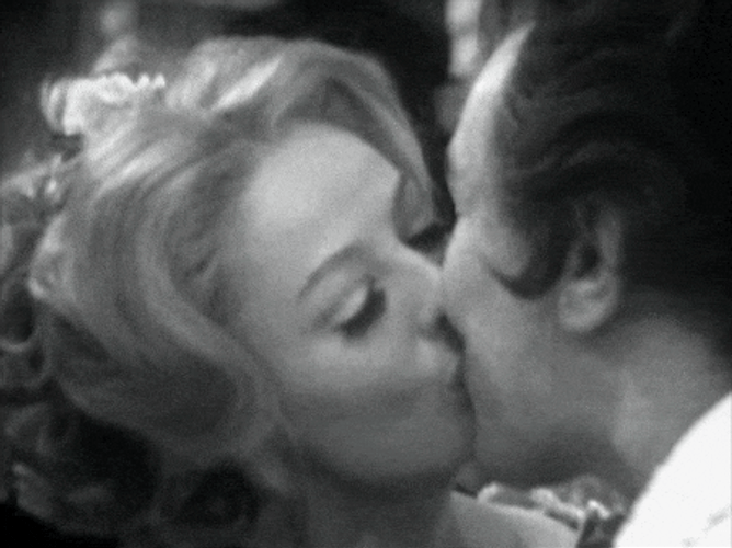 Classic Actress Maggie Smith Kissing GIF
