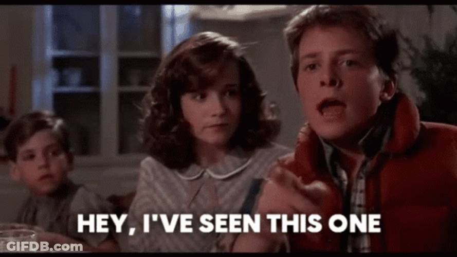 Classic Back To The Future GIF